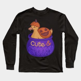 Cute and Spooky Duck Long Sleeve T-Shirt